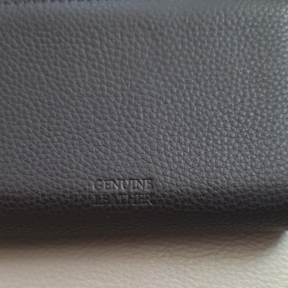 Giani Bernini Brown Softy Leather Wallet with a pebbled texture, NWOB And OT - Picture 7 of 13